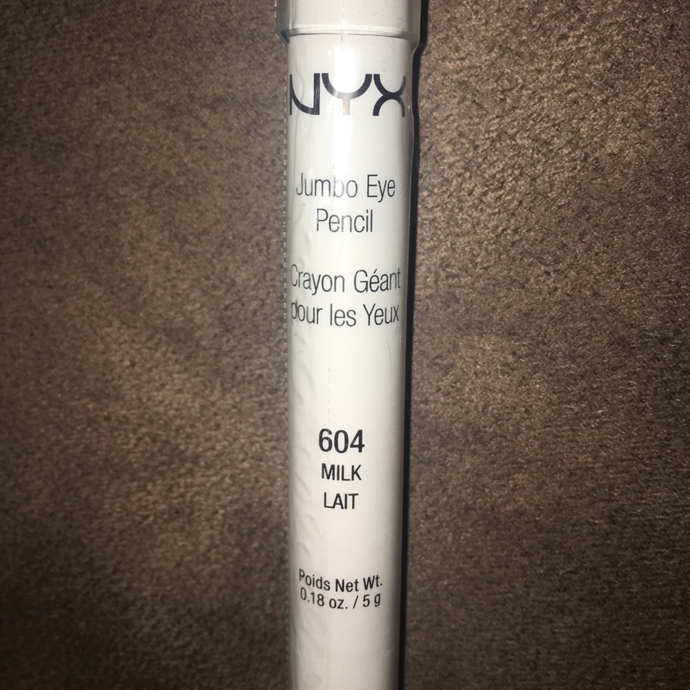 NYX white jumbo eye pencil